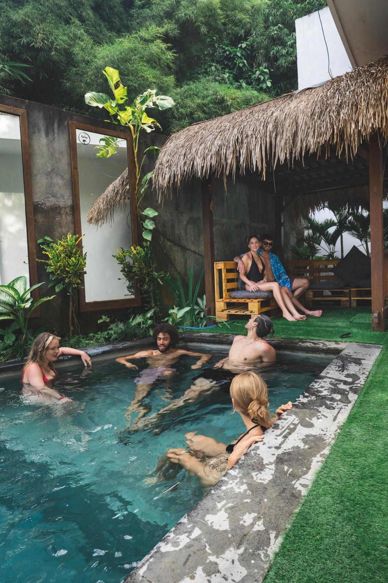 The Farm Hostel Canggu Exterior foto